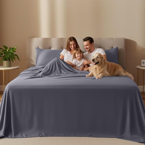 Utopia Bedding Queen Sheet Set - 4 Piece Hotel Luxury Microfiber Bed Sheets