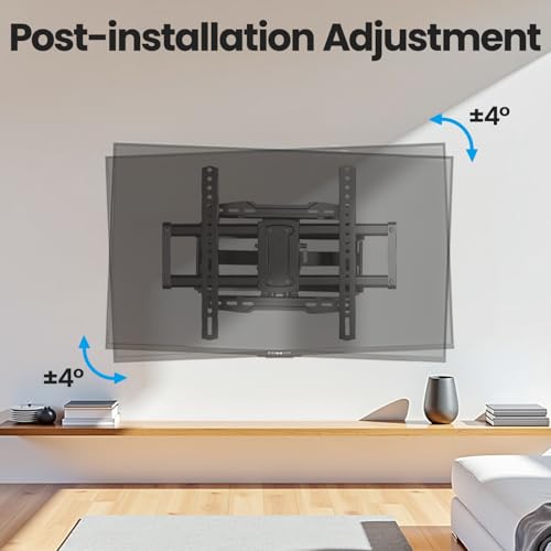 Full Motion TV Wall Mount Bracket for 37-90 Inch TVs, VESA 600x400