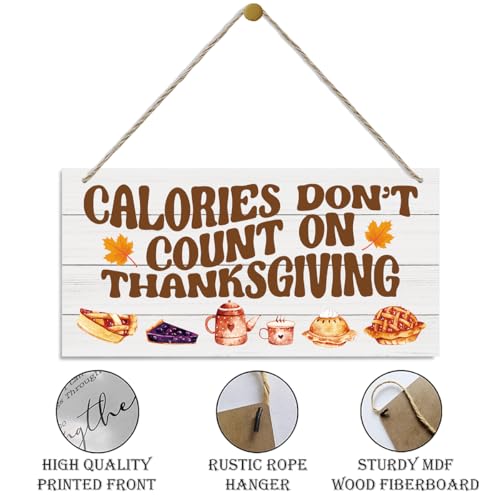 Fall 08 Wooden Thanksgiving Plaque - Wall Decor, Seasonal Home Decor
