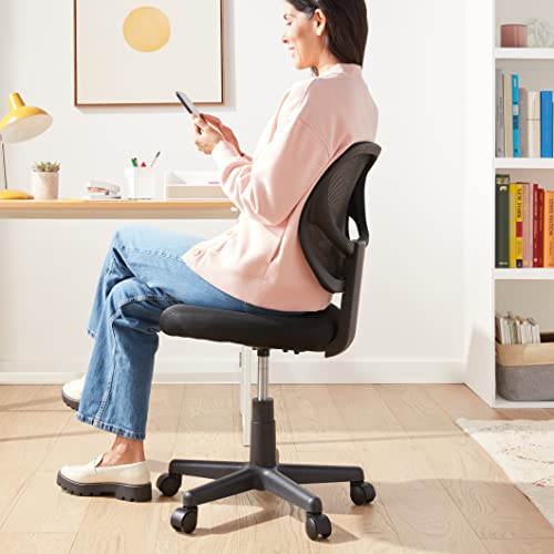 Ergonomic Low Back Office Chair with Breathable Mesh and Adjustable Height