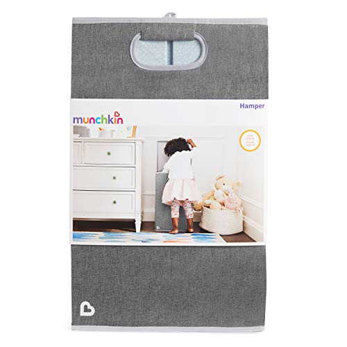 Collapsible Baby Laundry Hamper with Lid, Large Nursery Organizer