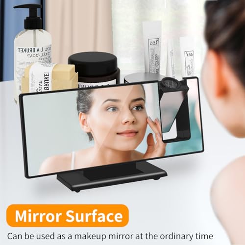 Digital Projection Alarm Clock with 180° Rotating Ceiling Display