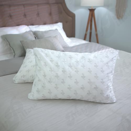 Standard Size Bed Pillows Set of 2 - Optimal Support for All Sleepers