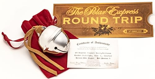 Christmas Sleigh Bell Gift Set with Replica Ticket and Certificate
