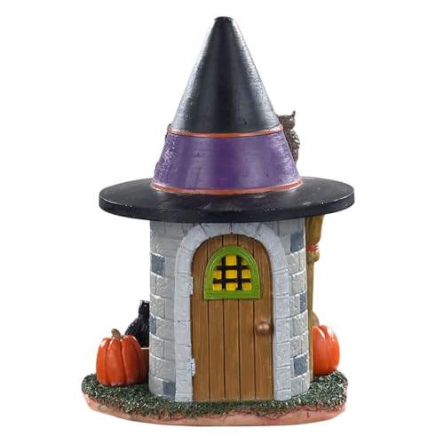 Witch's Brew Coffee Booth Halloween Village Table Accent, 5.63-inch