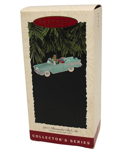 1957 Chevrolet Bel Air Hallmark Keepsake Ornament – Classic American Cars Series, Fourth in Series