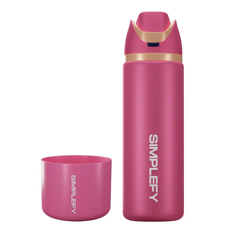 Simplefy SIMPLEFY 32oz Insulated Stainless Steel Water Bottle with Straw and Locking Lid – BPA-Free, Leak-Proof, Double Wall Travel Tumbler for Sports, Gym, and Everyday Use