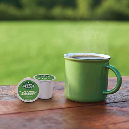Green Mountain Coffee Wild Mountain Blueberry K-Cup Pods - Light Roast, 48 Count (2 Boxes of 24)