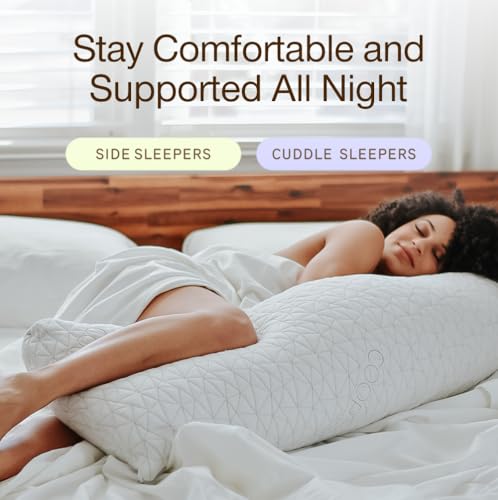 Adjustable Body Pillow for Back, Hip & Knee Support - 20x54
