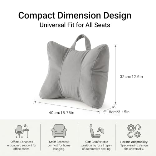 Ergonomic Lumbar Support Pillow for Office Chair & Car Seat