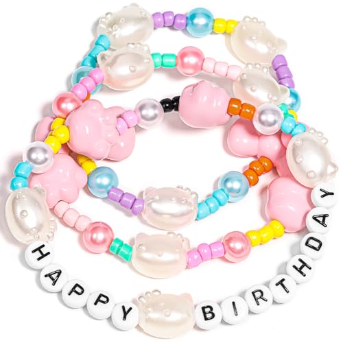 AICase Kitty Bracelets Gift Set - 3 Pcs Decorative Toys & Accessories