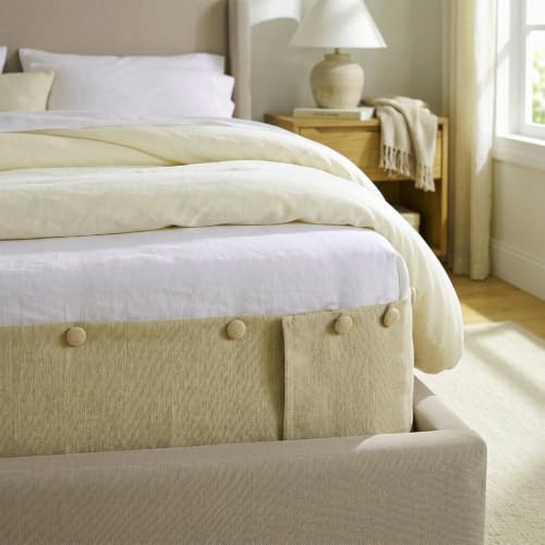12-Pack Beige Upholstery Twist Pins for Bed Skirts & Headliners