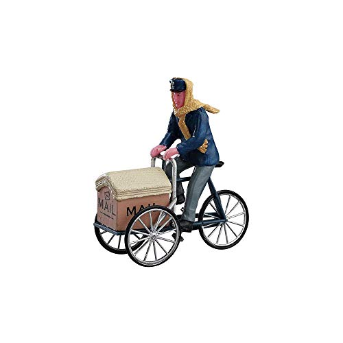 Lemax Holiday Village Mail Delivery Cycle Collectible Figurine #22054