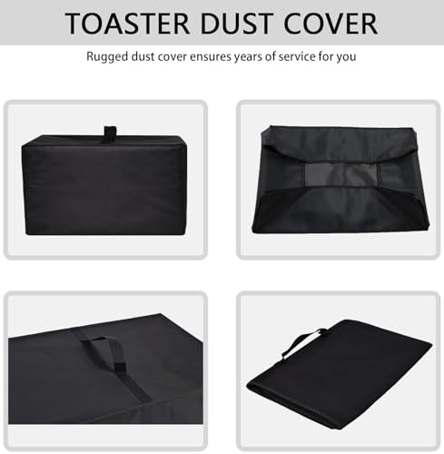 4-Slice Toaster Cover - Waterproof Heavy Duty Nylon Dustproof Protector