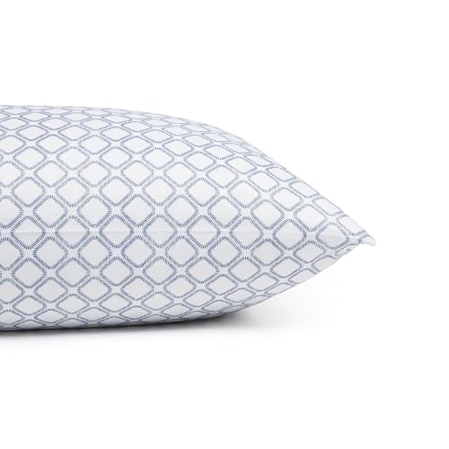 Ultra-Soft Microfiber 4-Piece Bed Sheet Set, Full Size, Aqua Print