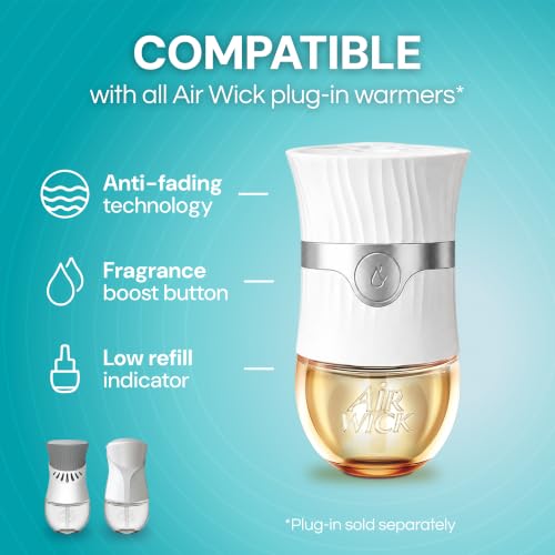 Air Wick Scented Oil Refill Island Coconut & Warm Sands 3.38 Fl Oz - 5 Pack