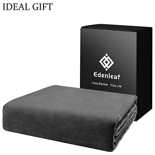 Oversized 120x120 Inch Soft Blanket for Family & Travel