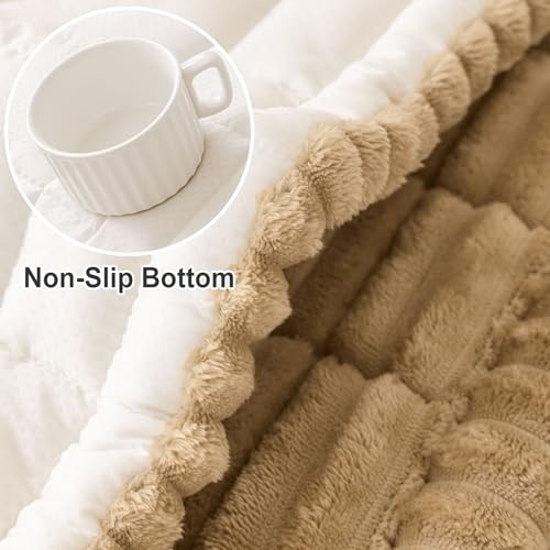 hyha Couch Cover for Dogs, Washable Non Slip Plush Flannel Sofa