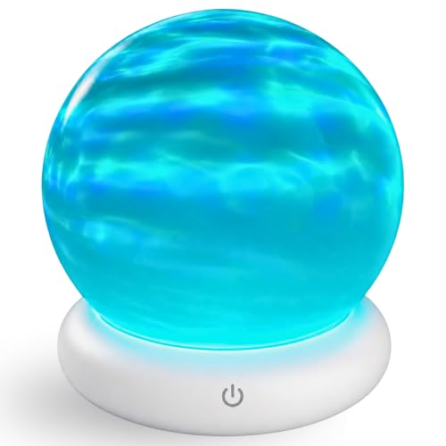 Calming Aurora Sensory Light Projector, Rechargeable LED Nebula Lamp