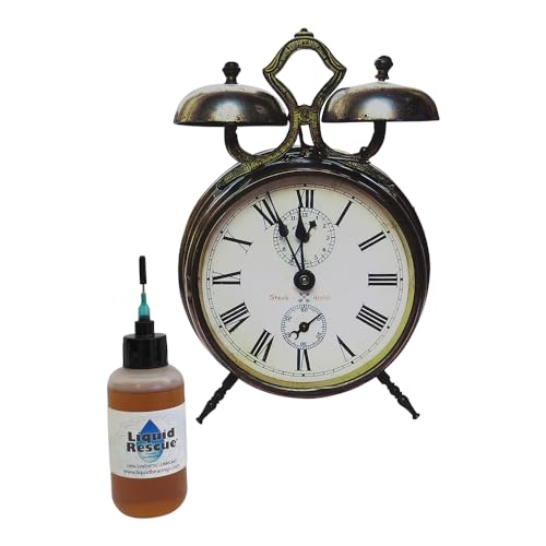 Liquid Rescue Synthetic Clock Oil - Lubricant for Grandfather & Wall Clocks
