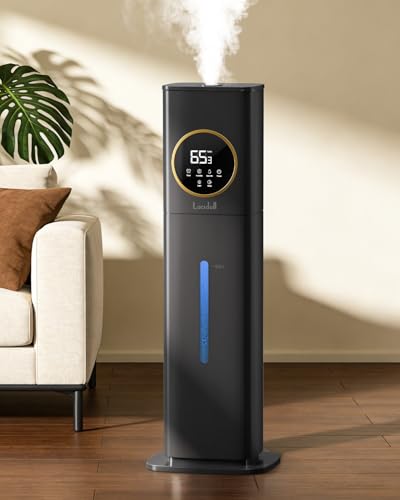Large Room Humidifier 8L Top Fill Cool Mist with Night Light