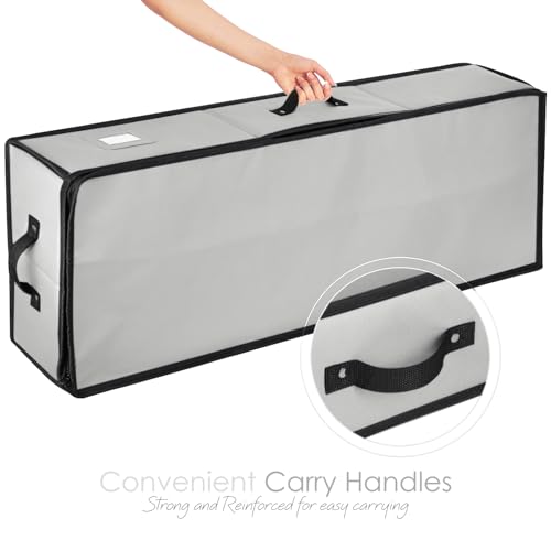Wrapping Paper Storage Container for 40-Inch Rolls with Pockets