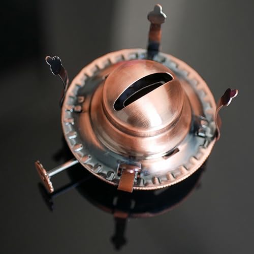 #2 Size Oil Lamp Replacement Burner with Wick for 3-Inch Base Chimney