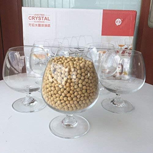 GAOGAO 2-Pack 22 Oz Lead-Free Crystal Cognac Glasses - Large Brandy Snifters