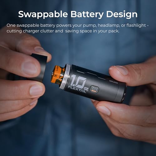 Ultra-Mini Rechargeable Air Pump for Inflatables - 1oz Portable Air Mattress Pump
