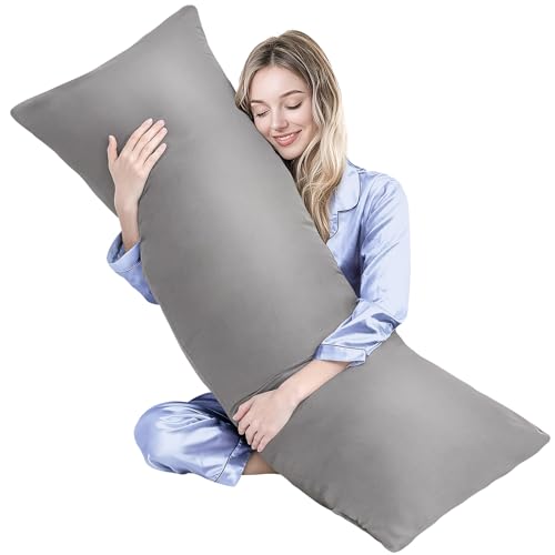 Memory Foam Body Pillow - 54 Inch Long Bed Pillow for Adults