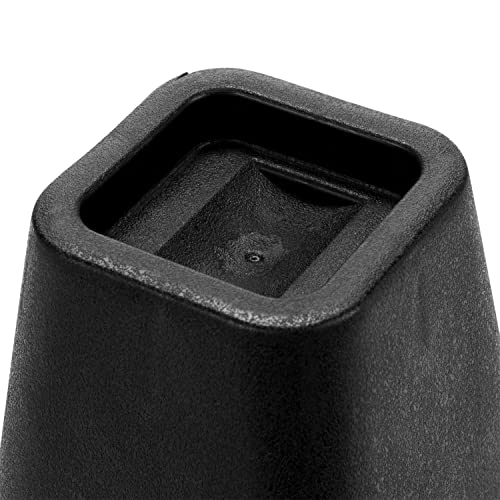 6 Inch Bed Riser with Wheel Castor Pack of 4 – Under Bed Storage & Furniture Lifter
