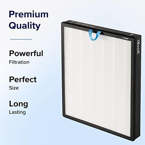 Levoit Vital 200S-P Air Purifier Replacement Filter - HEPA & Activated Carbon, Removes Allergens & Odors, 1 Pack