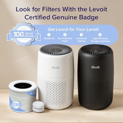 Levoit Core Mini-P Air Purifier Replacement Filter Genuine 3-Stage HEPA
