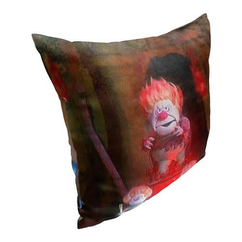 Northwest The Year Without a Santa Claus Pillow Hail Heat Miser 18x18