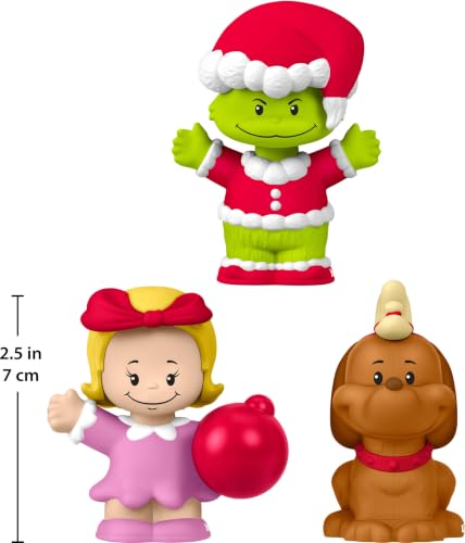 Little People Collector Dr. Seuss’s How the Grinch Stole Christmas Set - Holiday Figurines