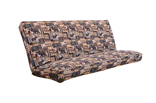 Full Size Futon Cover for 6-8 Inch Mattresses - Premium Fabric