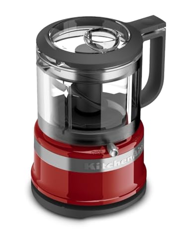 3.5 Cup Compact Electric Food Chopper with 2 Speeds & Drizzle Basin