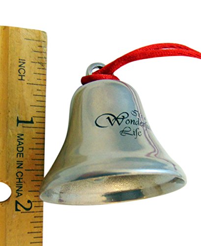 Classic Movie Metal Bell Christmas Ornament - USA Made Keepsake Gift