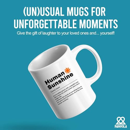 Inspirational Coffee Mug - Human Sunshine Definition - Premium Ceramic Gift