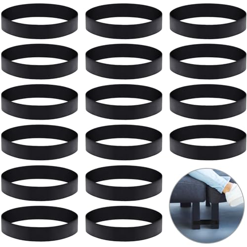 16 Pack Heavy Duty Sectional Sofa Couch Connector Rubber Straps