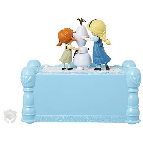Musical Jewelry Box for Girls with Snowflake Ring and Animated Figures