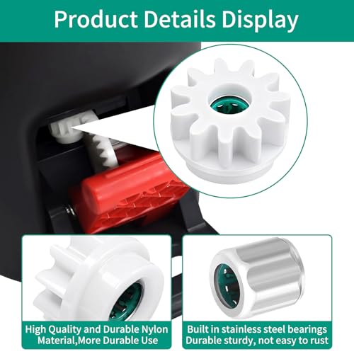 3 Pcs Spin Mop Bucket Pedal Bearing Replacement Gear Repair Kit