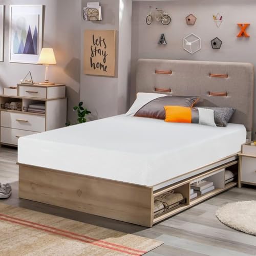 FDW 5 Inch Twin Gel Memory Foam Mattress Medium Firm Bed in a Box