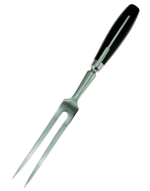 Kakamono Carving Fork, Meat Fork, 12 Inch Cooking Fork, Stainless Steel BBQ Fork, Long Metal Chef Pro Kitchen Forks for Barbecue, Serving, Cooking, Grilling, Roasting