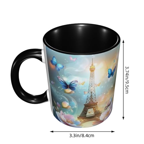 Ceramic 11oz Funny Coffee Mug for Women - Novelty Tea Cup Gift for Office & Home