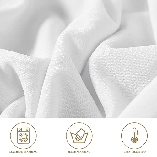 12 Pack White Spandex Waterproof Folding Chair Covers