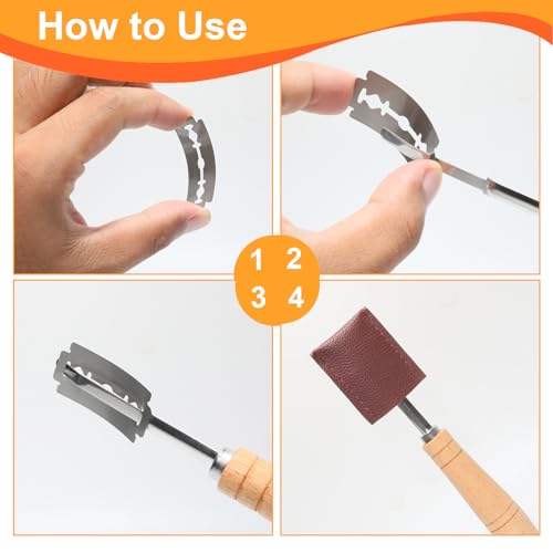 40-Pack Sourdough Bread Lame Blades - Stainless Steel Scoring Refills