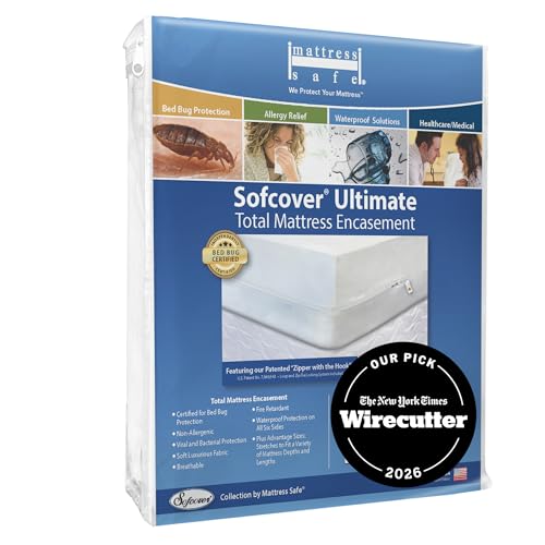 Ultimate Waterproof Mattress Encasement - Queen Size, Hypoallergenic & Breathable