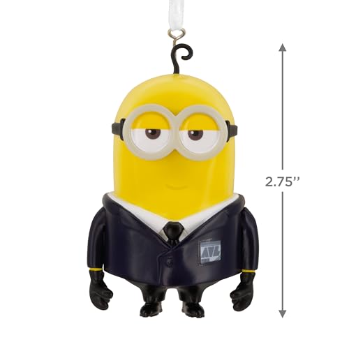 Gus Minion Christmas Ornament - Despicable Me 4 AVL Suit Holiday Decor