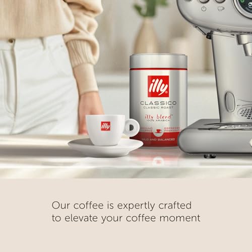 illy Classico Medium Roast Ground Espresso Coffee 8.8 oz Tin